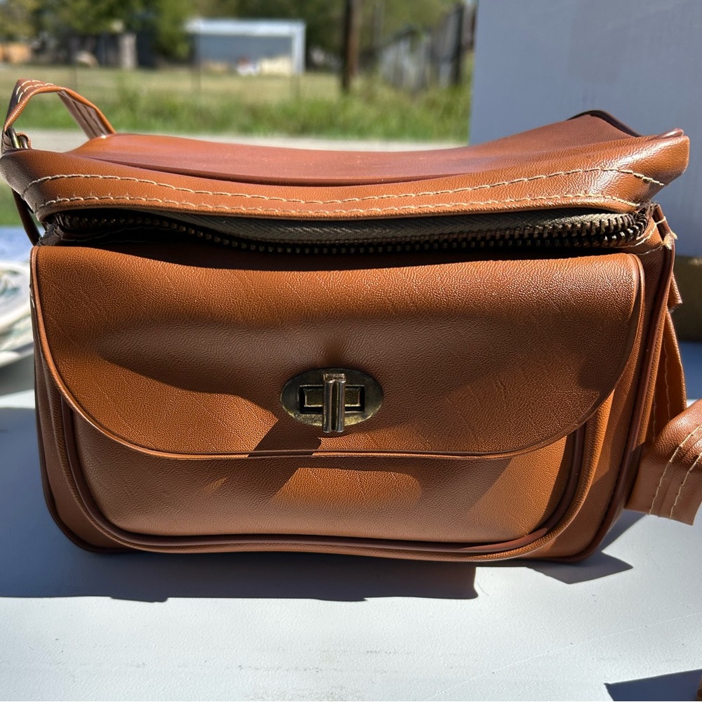 Vintage Leather Camera Case